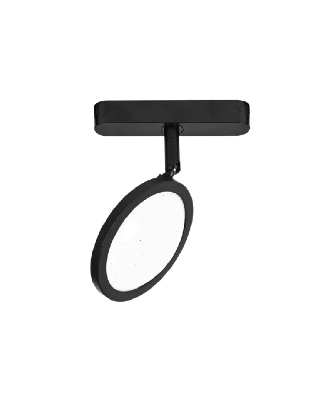 Left LED Light COB 9W Rail  MAGNET Round Black Desert Z1 Normex